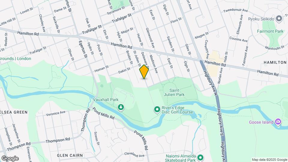 71 St Julien St Map and Location Details