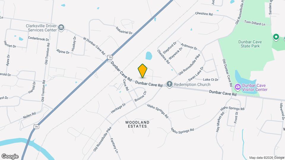 277 Dunbar Cave Rd Map and Location Details