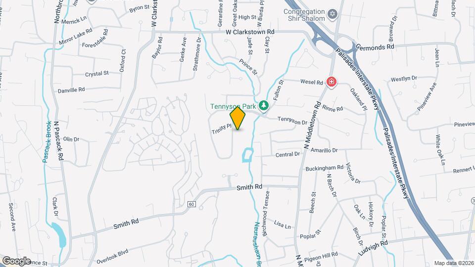 107 Tennyson Dr Map and Location Details