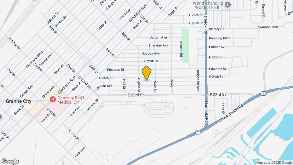 2423 Lincoln Ave Map and Location Details