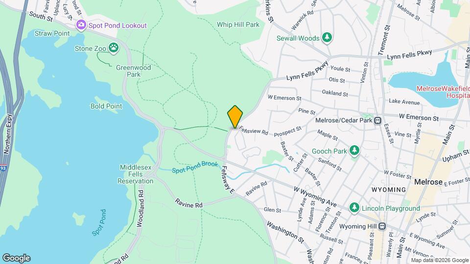 120 Fellsview Ter, Unit 123 Mapa y Detalles de la Ubicación