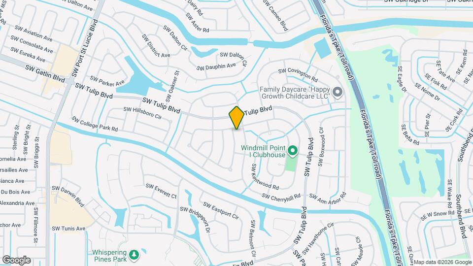 689 SW Homeland Rd Map and Location Details