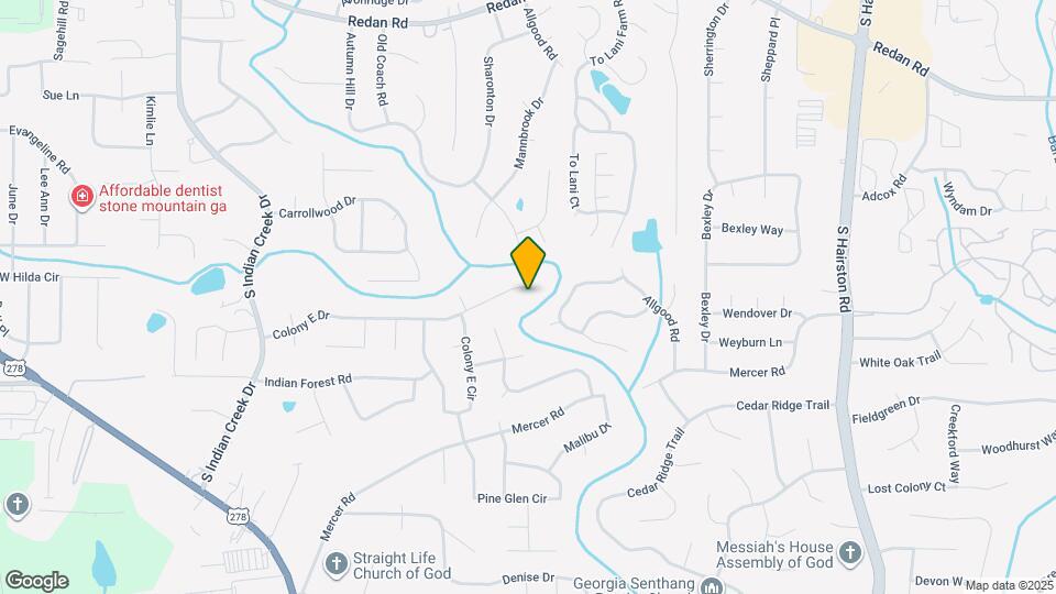 4443 Colony E Dr Map and Location Details