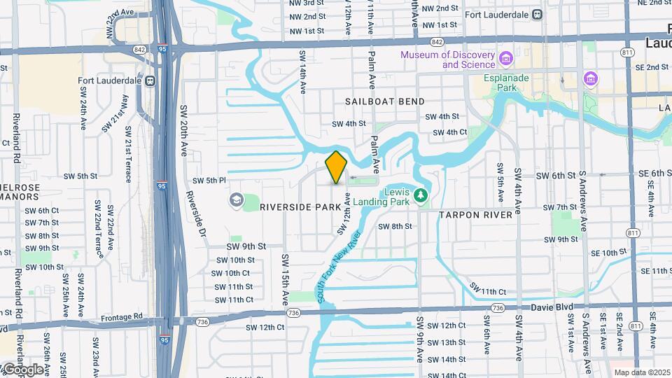 600 SW 13th Ave Map and Location Details