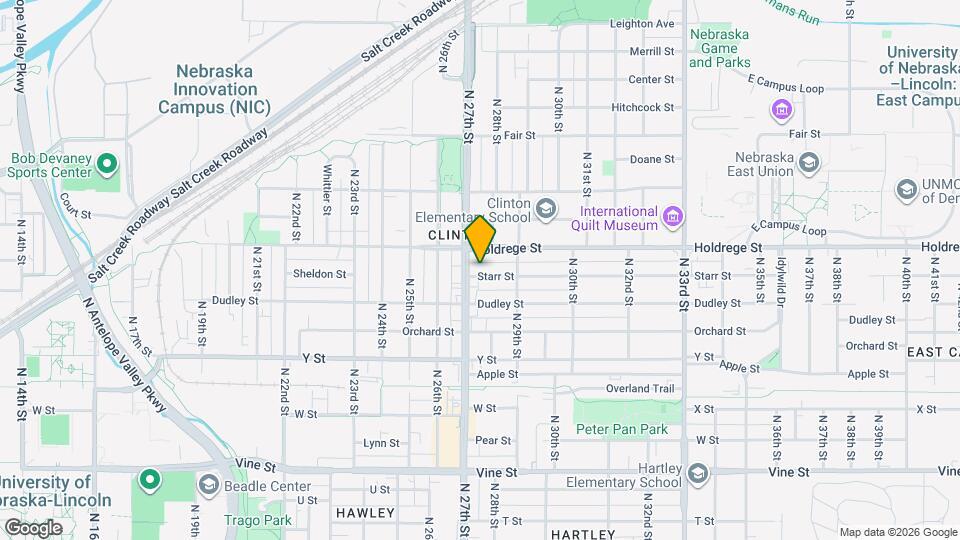 2732 Starr St Map and Location Details