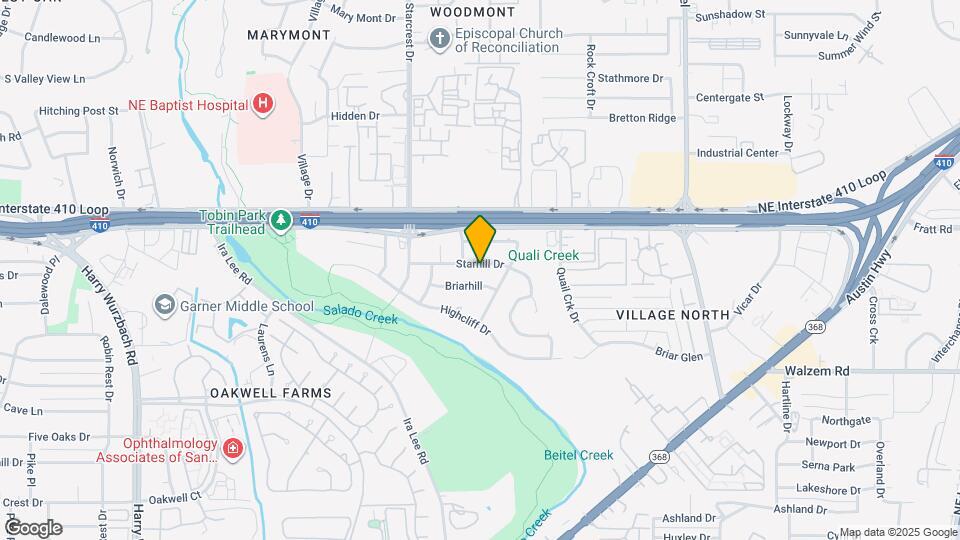 3814 Starhill Dr Map and Location Details