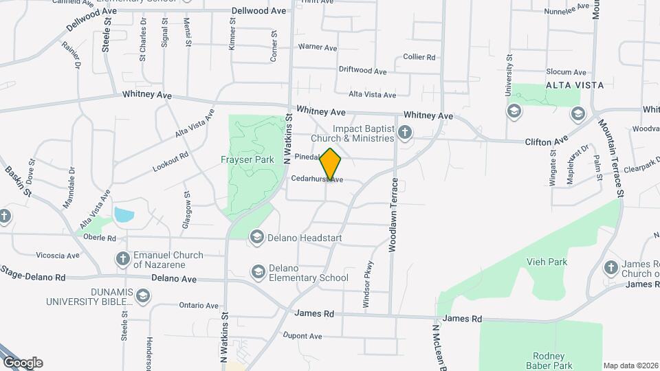 1871 Cedarhurst Ave Map and Location Details