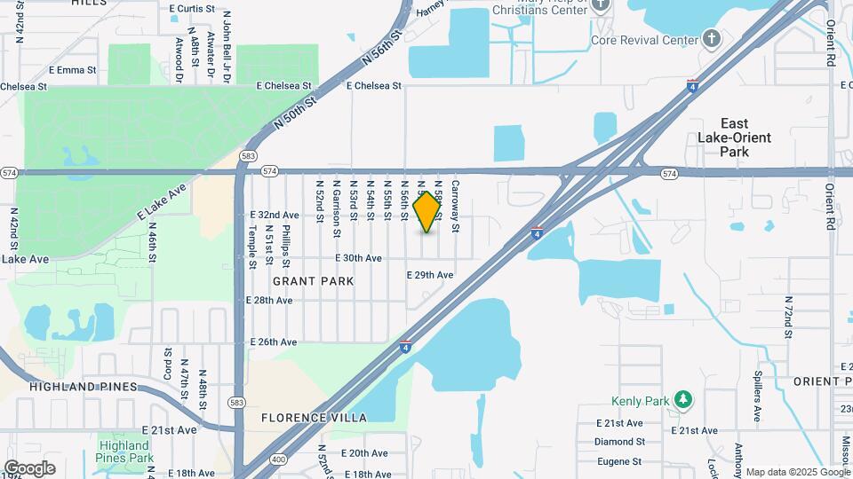 3711 N 57th St Map and Location Details