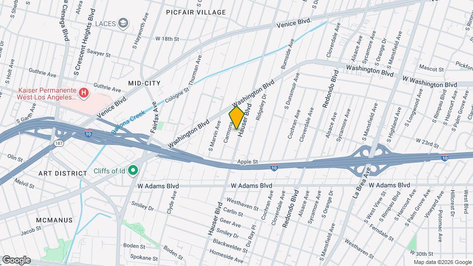 2301 Hauser Blvd Map and Location Details