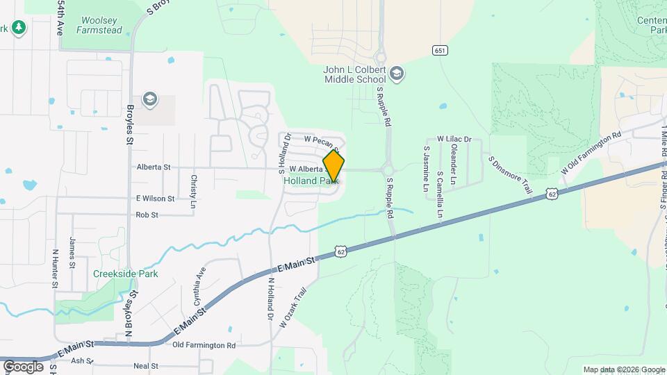4356 W Serviceberry Dr Map and Location Details