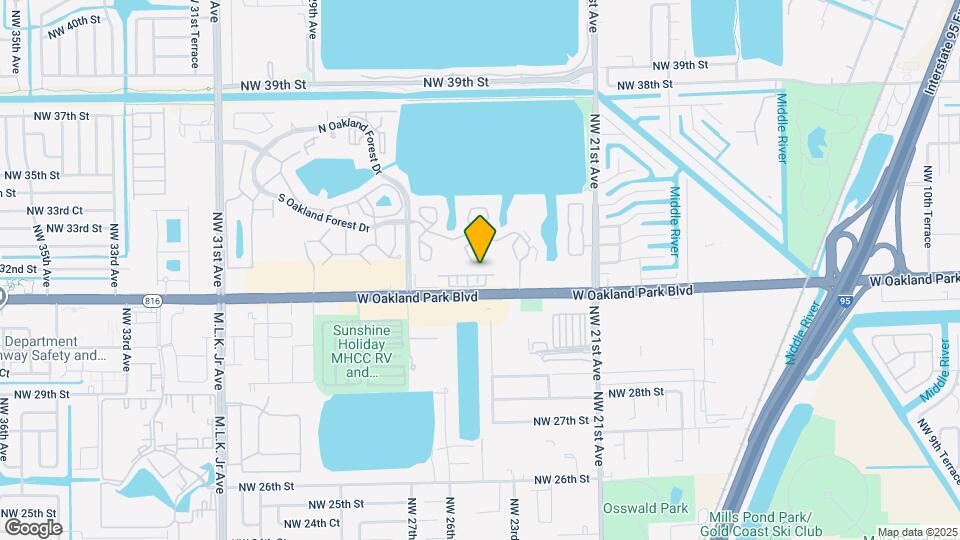2429 NW 31st Ct Map and Location Details