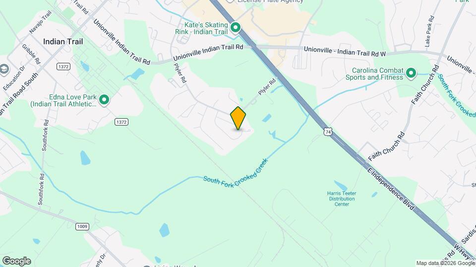 1020 Ridgefield Cir Map and Location Details