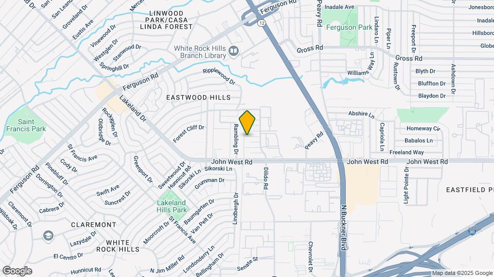 1507 Cherrycrest Ln Map and Location Details
