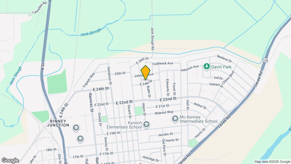 619 E 24th St Map and Location Details