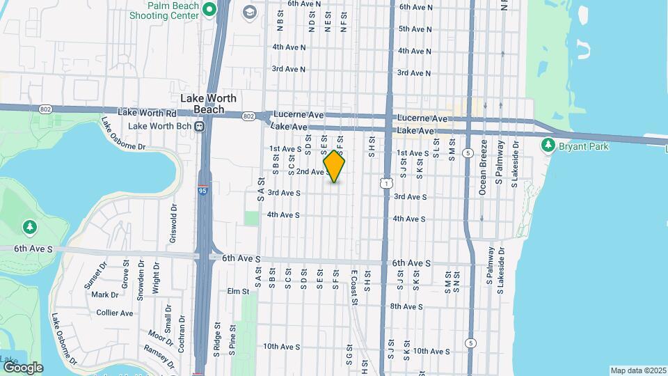 225 S F St-Unit -7 Map and Location Details