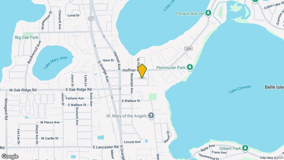 1054 Wilks Ave Map and Location Details