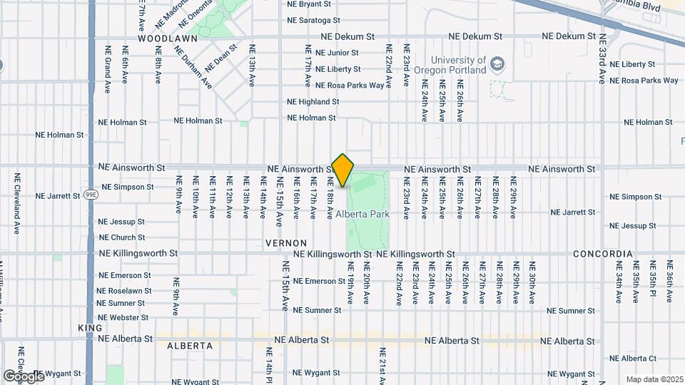 5855 NE 19th Ave Map and Location Details