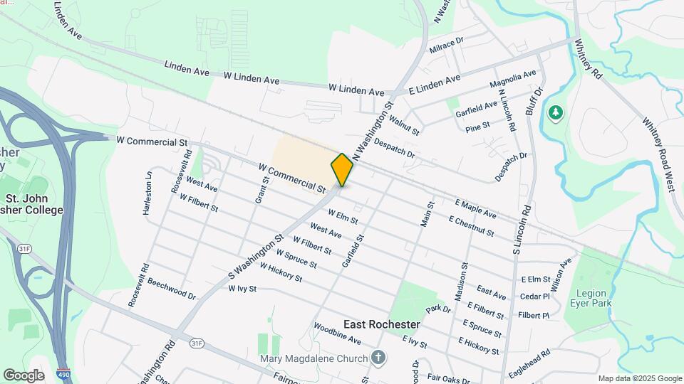 233 W Commercial St Map and Location Details