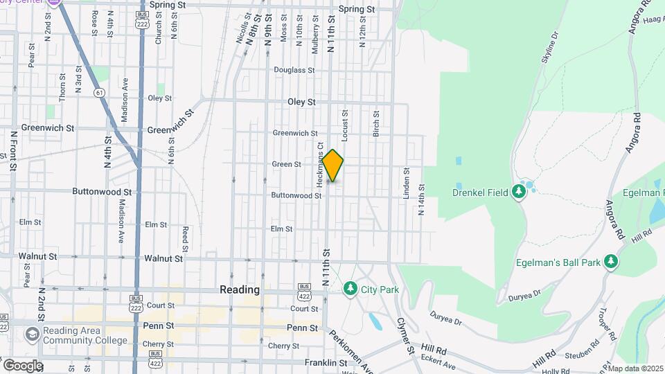 413 N 11th St, Unit 1st floor Mapa y Detalles de la Ubicación