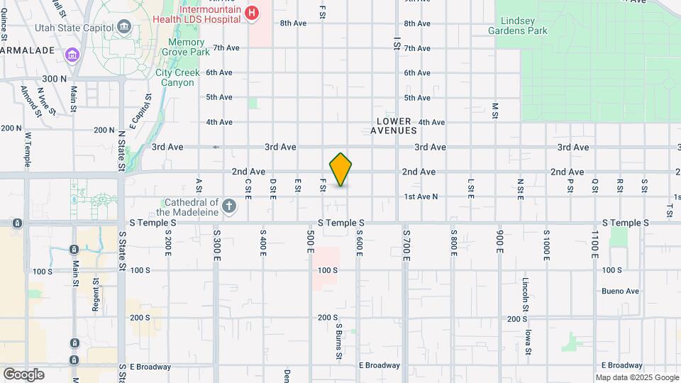 483 1st Ave Map and Location Details