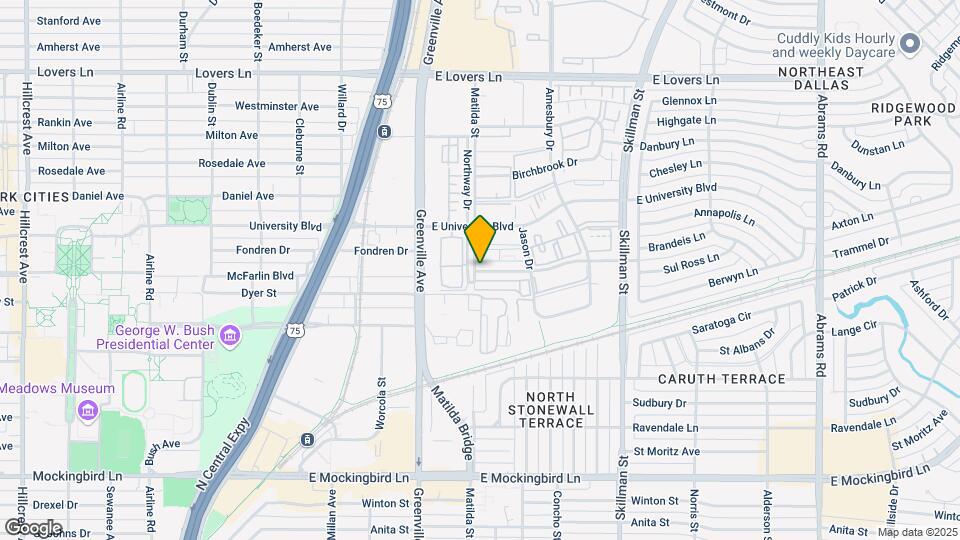 4652 Matilda St Map and Location Details