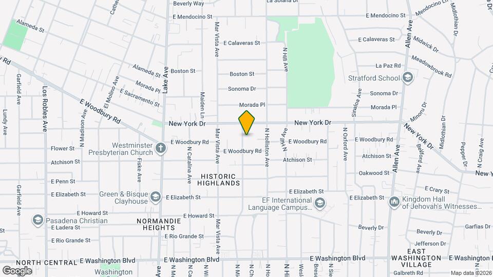 1836 N Michigan Ave Map and Location Details