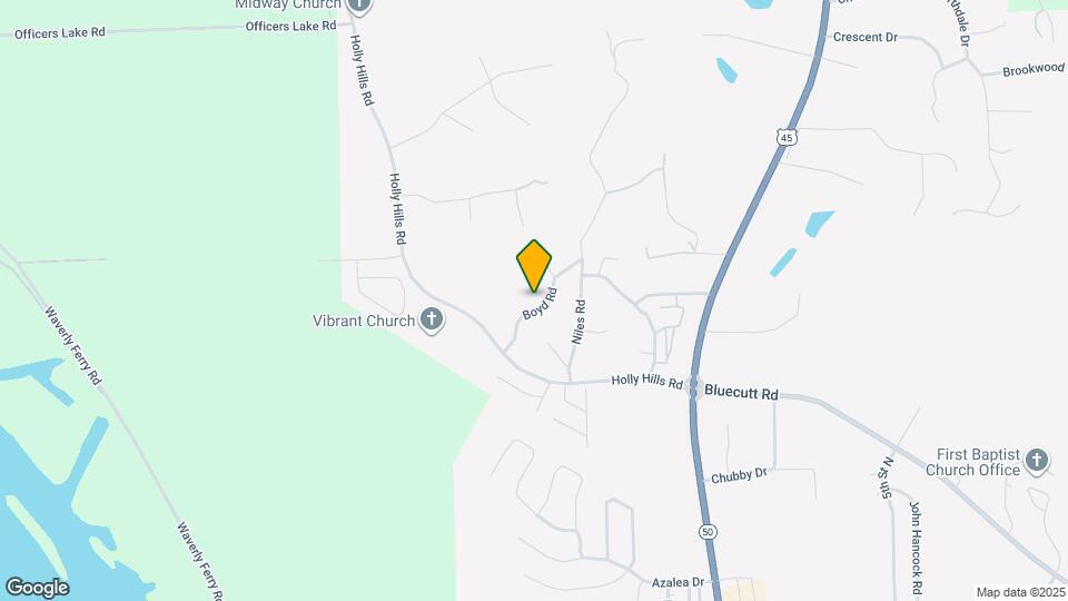 2611 Boyd Rd Map and Location Details