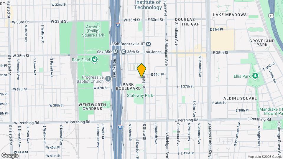 3622 S State St Map and Location Details