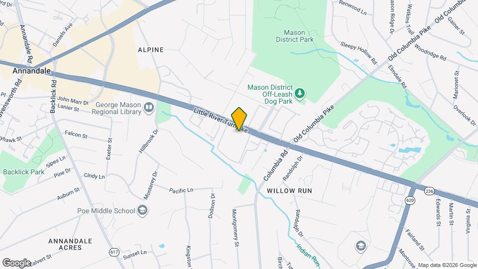 4520 Conwell Dr Mapa y Detalles de la Ubicación