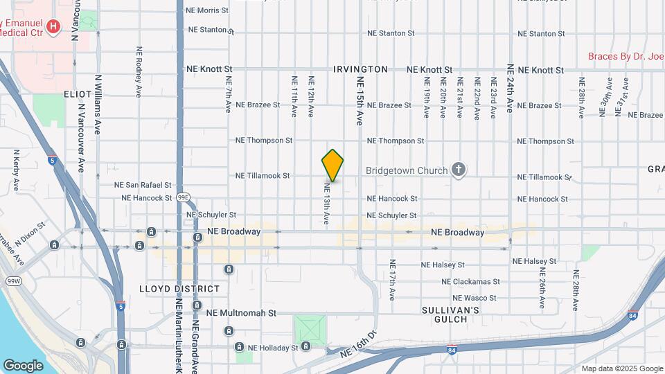 2002 NE 13th Ave Map and Location Details