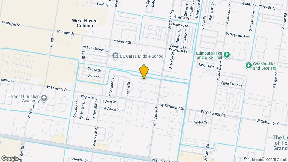 3013 W Driftwood St Map and Location Details