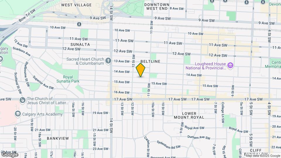 1222 15th Ave SW Map and Location Details