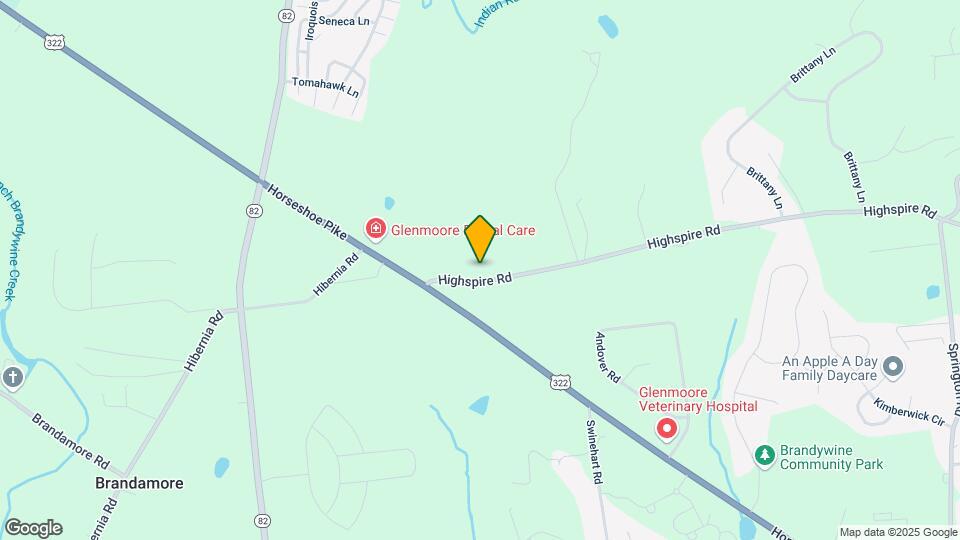 847 Highspire Rd Map and Location Details