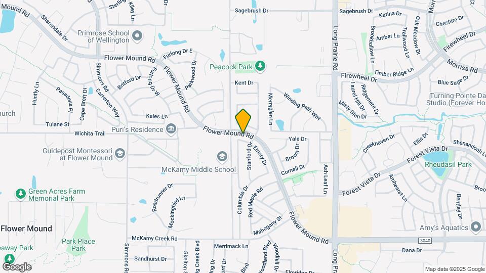 3208 Emory Dr Map and Location Details