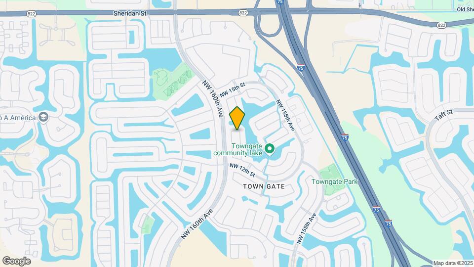 1396 NW 159th Ave Map and Location Details