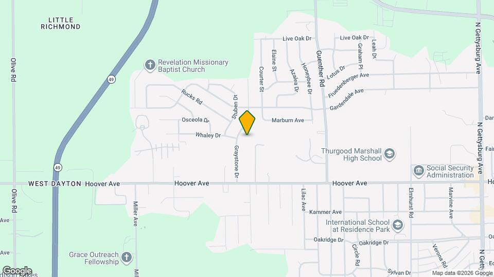 5030 Quincy Way Map and Location Details
