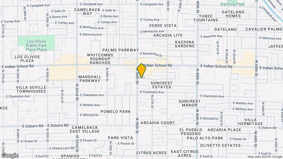 3609 E Piccadilly Rd Map and Location Details