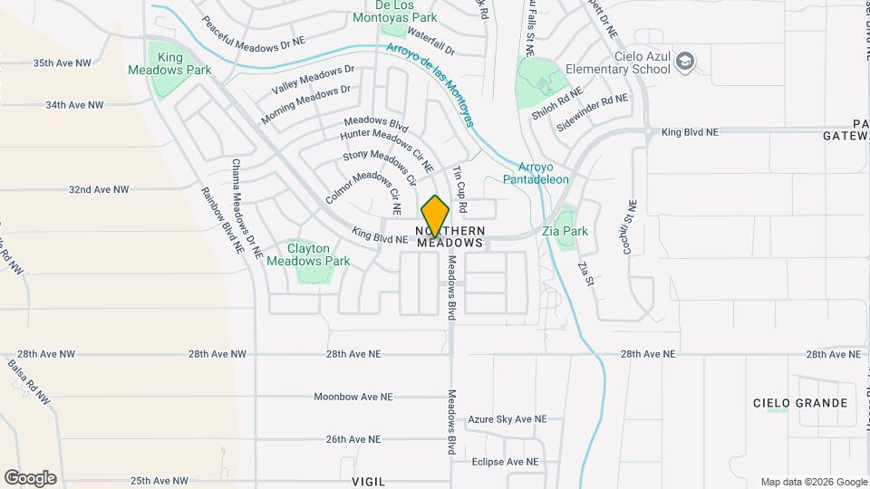 833 Deming Meadows Dr NE Map and Location Details