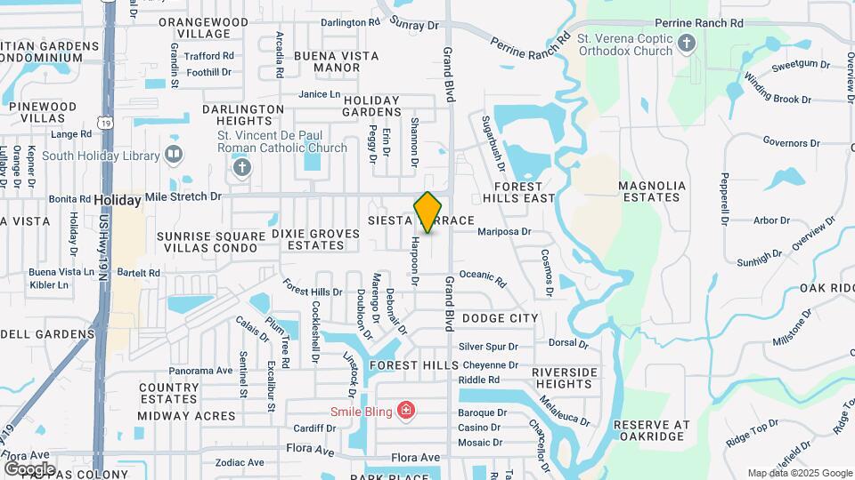 1841 Hacienda Way, Unit Apy C Map and Location Details