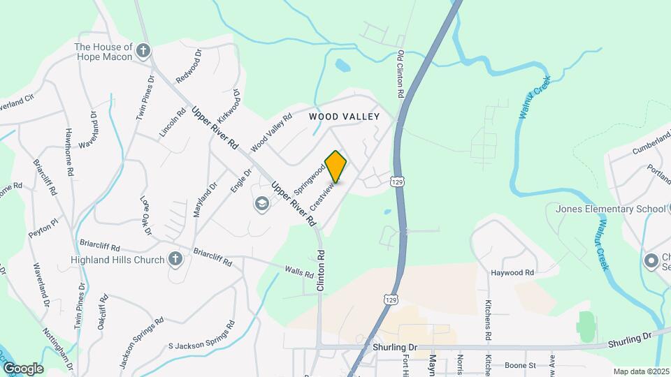 1871 Crestview Dr Map and Location Details