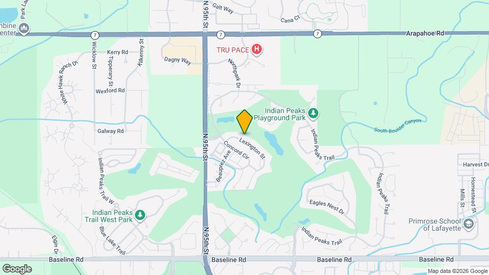 2537 Lexington St Map and Location Details