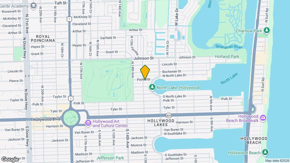 1240 Pierce St Map and Location Details