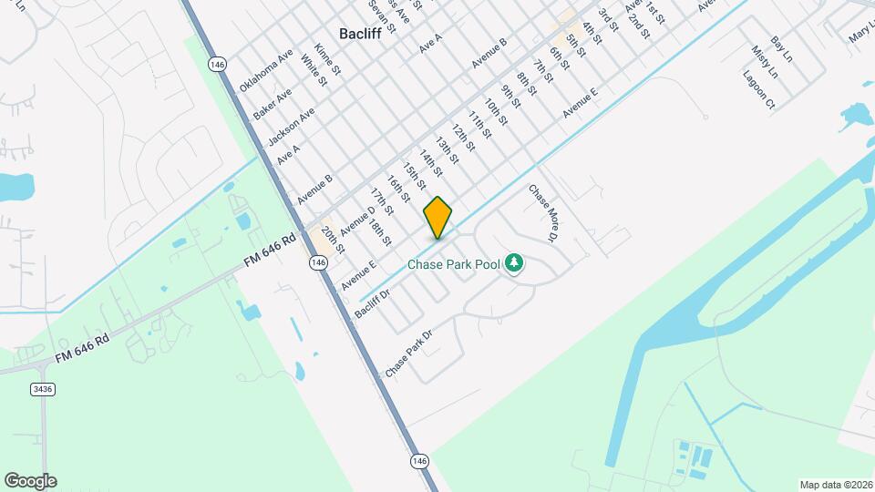 934 Bacliff Dr Map and Location Details
