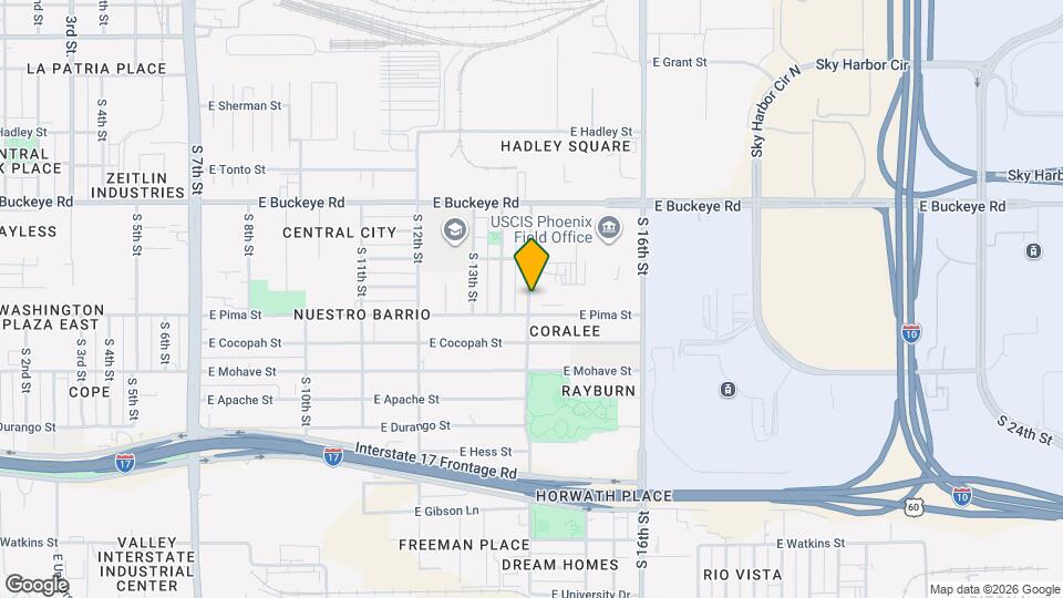 1441 S 14th St Map and Location Details