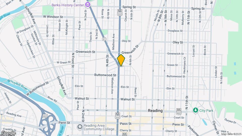 435 N 5th St, Unit 1 Map and Location Details