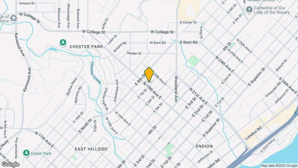 702 N 19th Ave E Map and Location Details