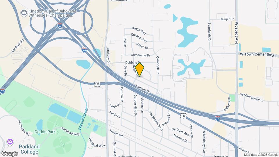 2213 Roland Dr Map and Location Details