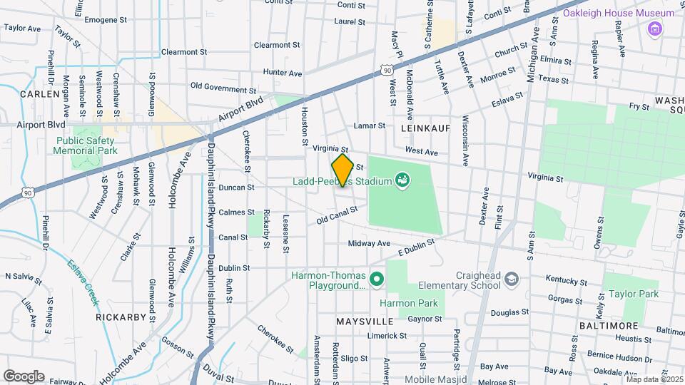 1706 Lomeroy St Map and Location Details