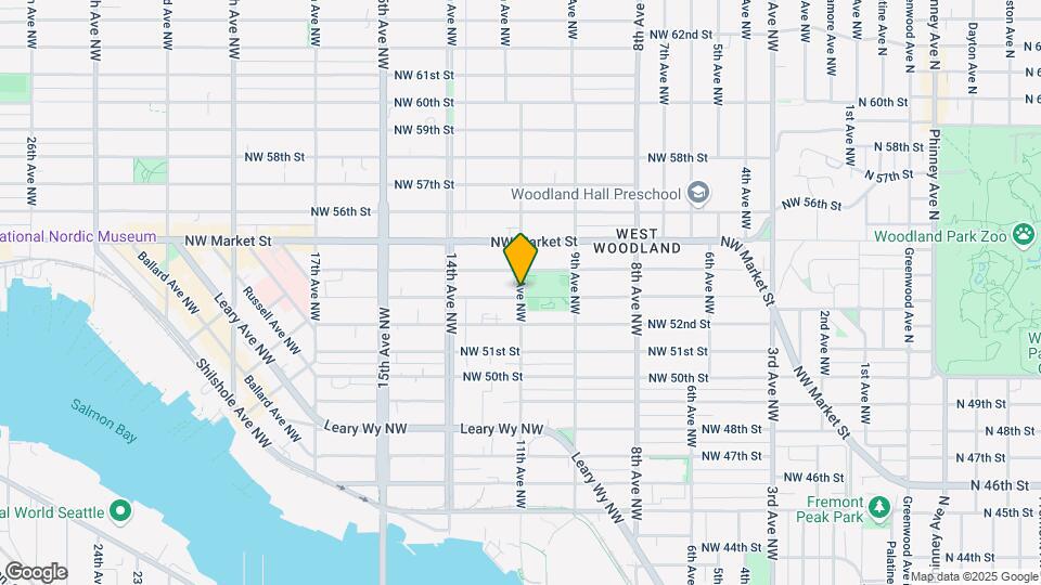 5305 11th Ave NW Mapa y Detalles de la Ubicación