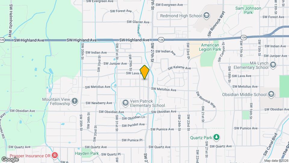 1235 SW 27th St Map and Location Details